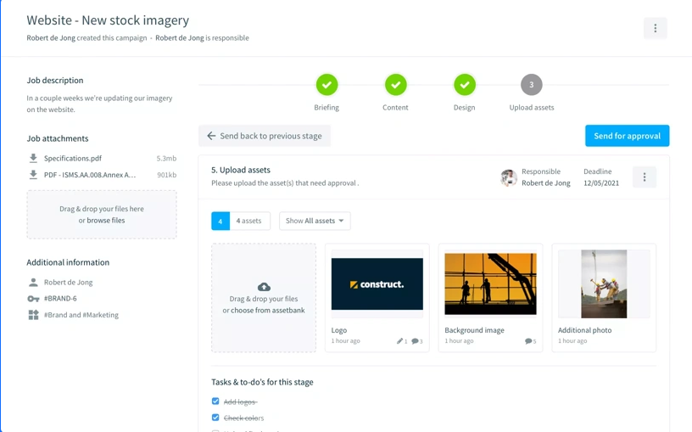 Bynder workflow